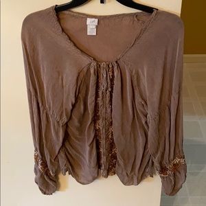 Long sleeve blouse